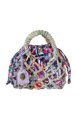 mini macramé handtas multi