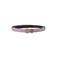 Kurt Geiger leren riem Shoreditch met strass lila
