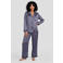 Dreamcovers satijnlook pyjama set - blauw