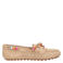 La Strada suède mocassins beige