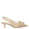 La Strada slingback pumps met strik beige