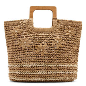 raffia shopper naturel