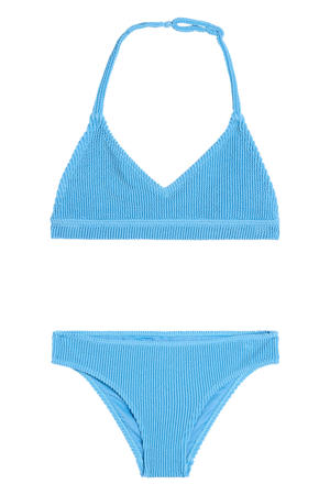 Triangel bikini blauw