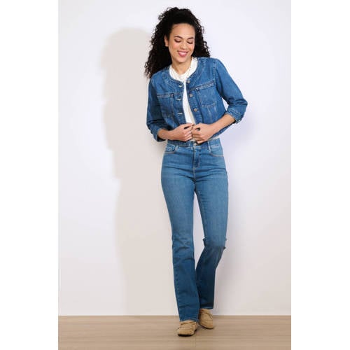 LOLALIZA denim spijkerjas medium blue denim afbeelding