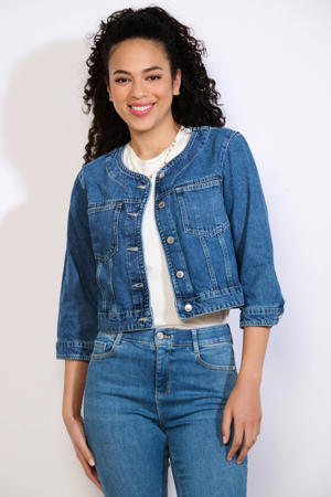 denim spijkerjas medium blue denim