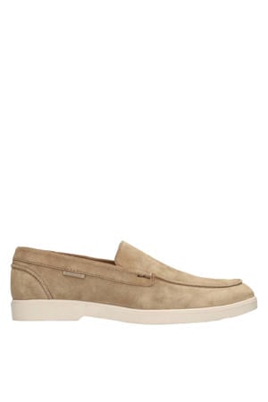 suède loafers taupe