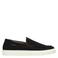Poelman Mick suède loafers zwart