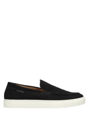 Mick suède loafers zwart