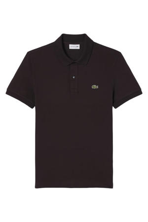 slim polo zwart