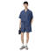 Lacoste relaxed casual short blauw