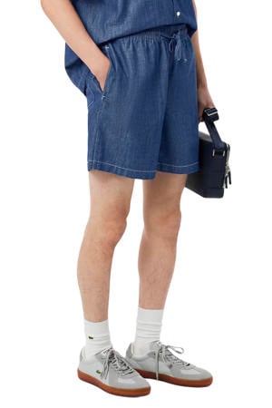relaxed casual short blauw