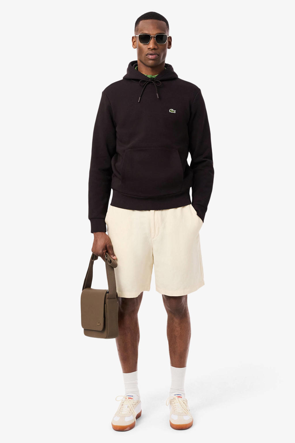Lacoste hoodie zwart