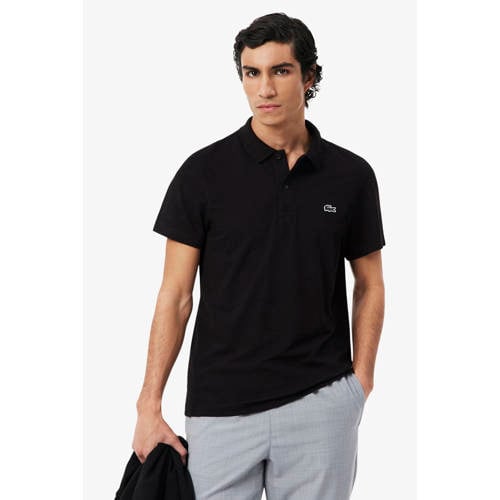 Lacoste regular polo zwart afbeelding