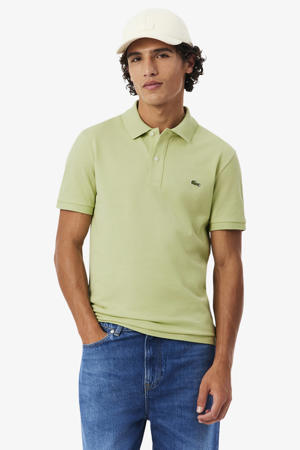 slim polo groen