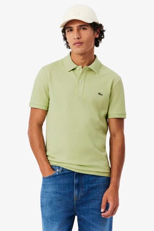slim polo groen
