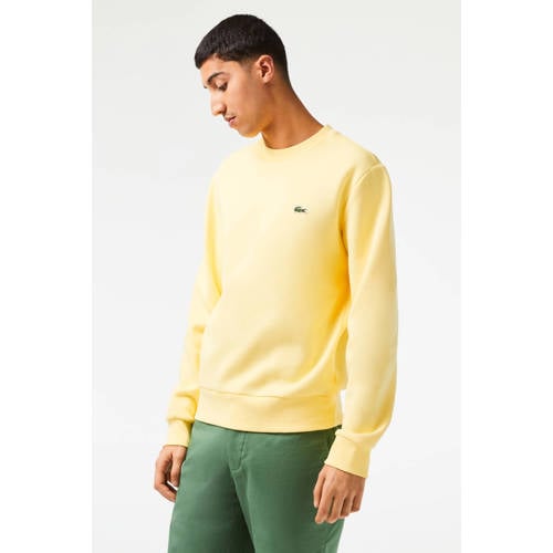 Lacoste sweater geel afbeelding