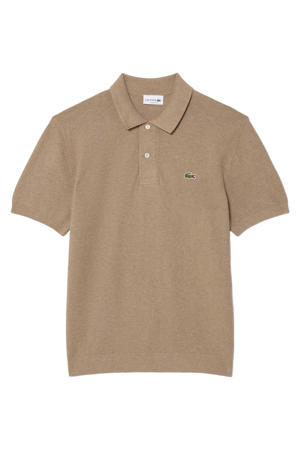 gebreide regular polo bruin