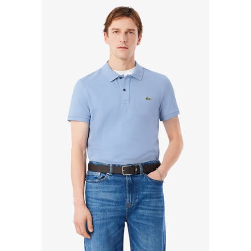 Lacoste slim polo blauw afbeelding