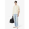 Lacoste casual overhemd lichtgeel