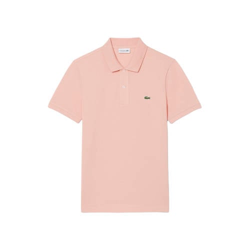 Lacoste slim polo roze afbeelding