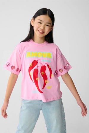 T-shirt roze