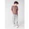 Shoeby T-shirt met backprint taupe