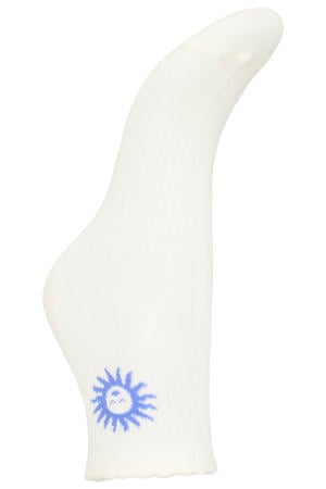 sokken IACILLE wit/blauw