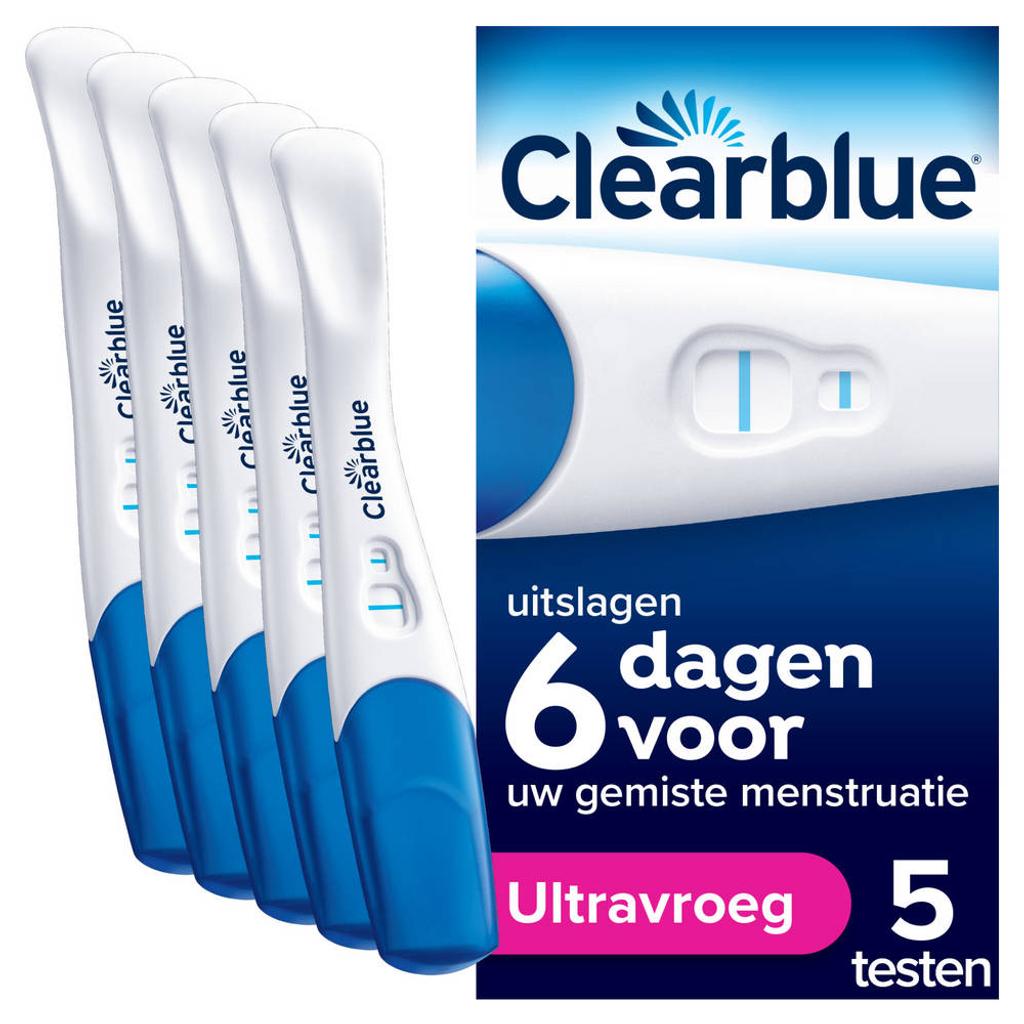 Clearblue Zwangerschapstest Ultravroege Detectie - 5 testen