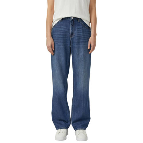 s.Oliver straight leg jeans medium blue denim afbeelding