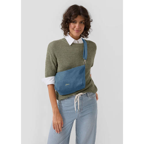 s.Oliver crossbody tas blauw afbeelding