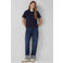 s.Oliver polo marineblauw met textuur