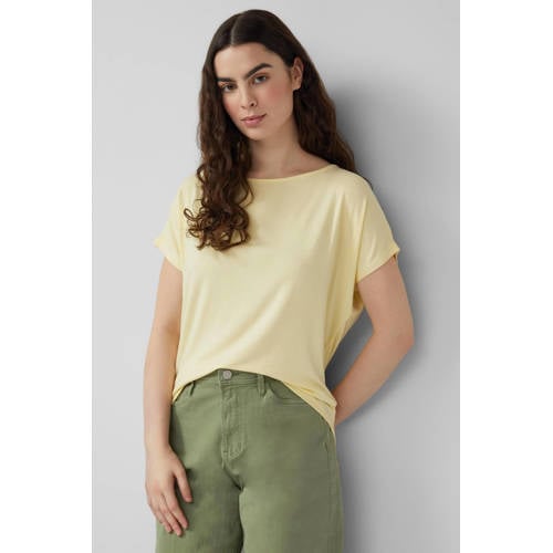 s.Oliver T-shirt lichtgeel afbeelding