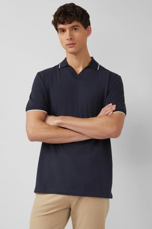 regular polo donkerblauw