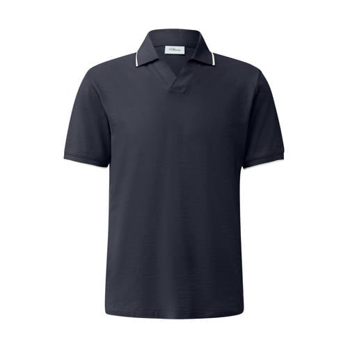 s.Oliver regular polo donkerblauw afbeelding