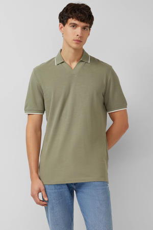 regular polo donkergroen