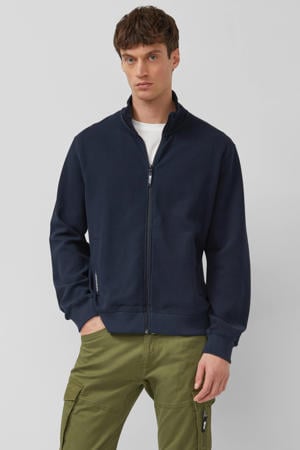 sweatvest donkerblauw