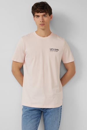 regular T-shirt roze