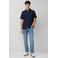 s.Oliver regular casual overhemd donkerblauw