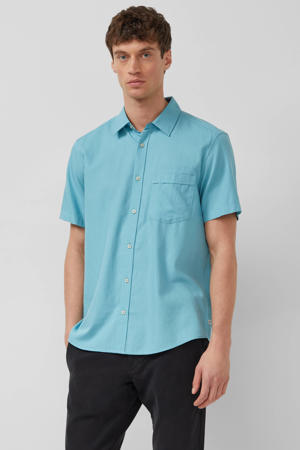 regular casual overhemd blauw