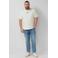 s.Oliver Big Size regular T-shirt ecru