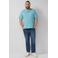s.Oliver Big Size regular T-shirt blauw