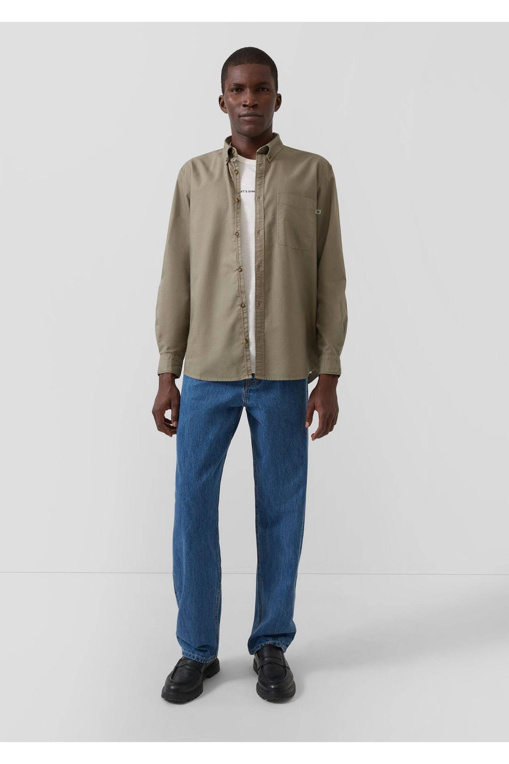 s.Oliver loose fit jeans blauw