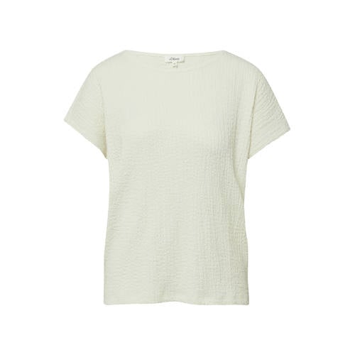 s.Oliver T-shirt wit afbeelding