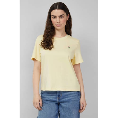 s.Oliver T-shirt lichtgeel afbeelding