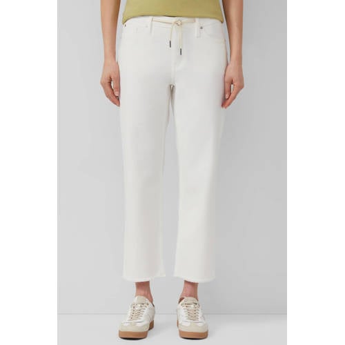 s.Oliver cropped jeans ecru afbeelding