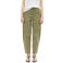 s.Oliver casual broek met high waist donkergroen