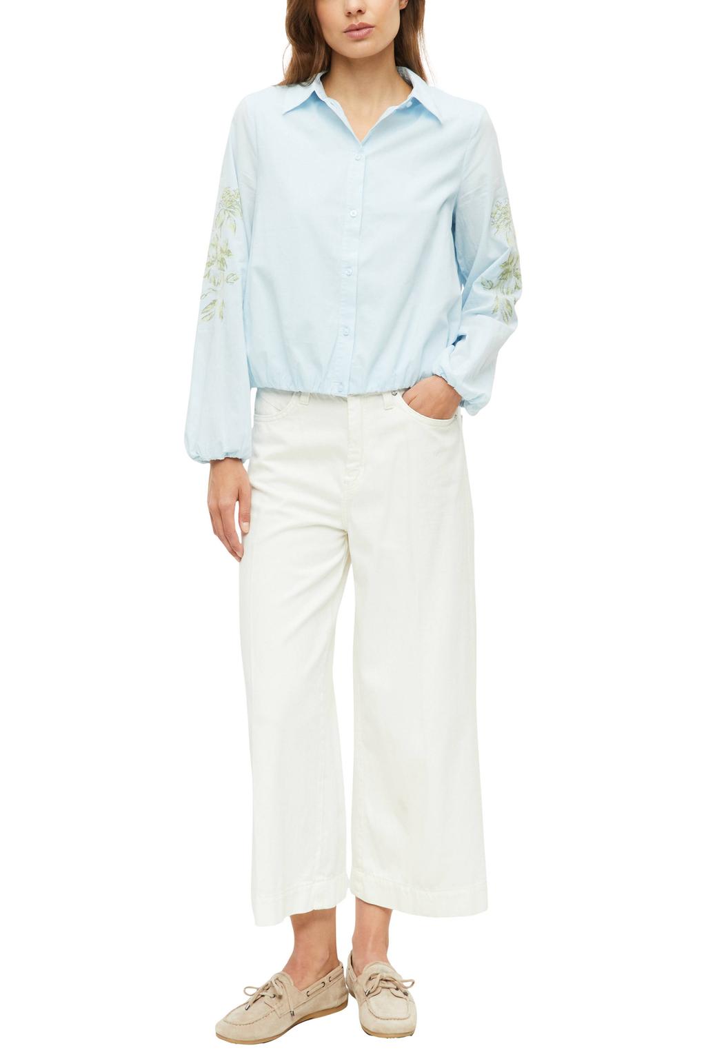 s.Oliver blouse lichtblauw