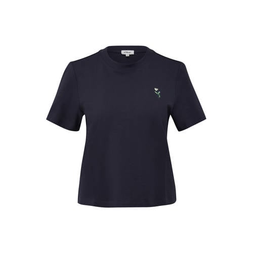 s.Oliver T-shirt donkerblauw afbeelding