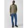 s.Oliver regular casual overhemd donkergroen