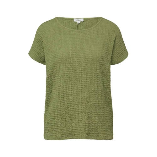 s.Oliver T-shirt groen afbeelding